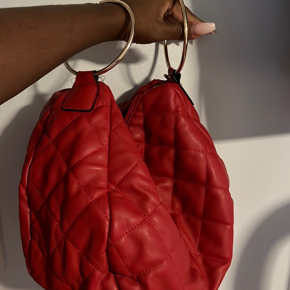 Red Wrist bag